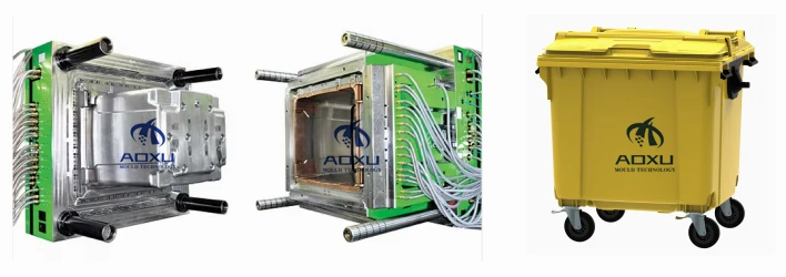 1100L garbage bin mould 1100L garbage bin mould